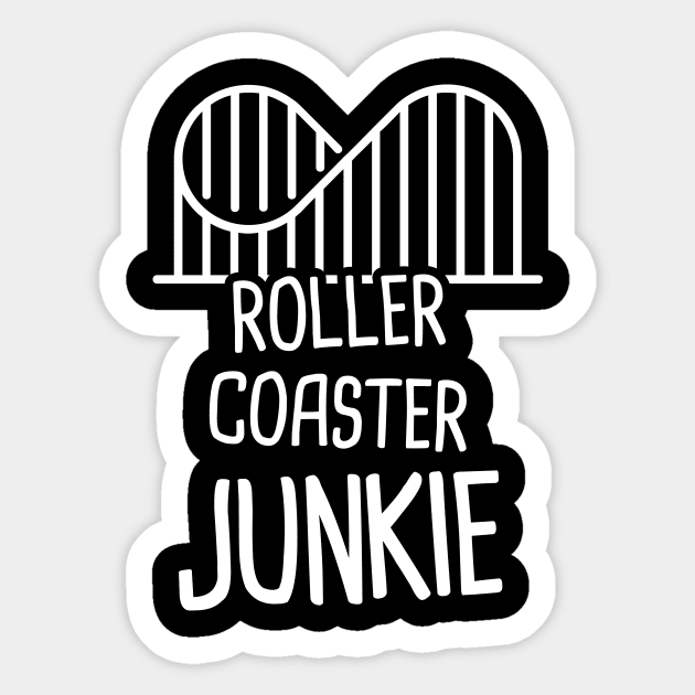 Roller Coaster Theme Park Thrill Ride Sticker by MeatMan